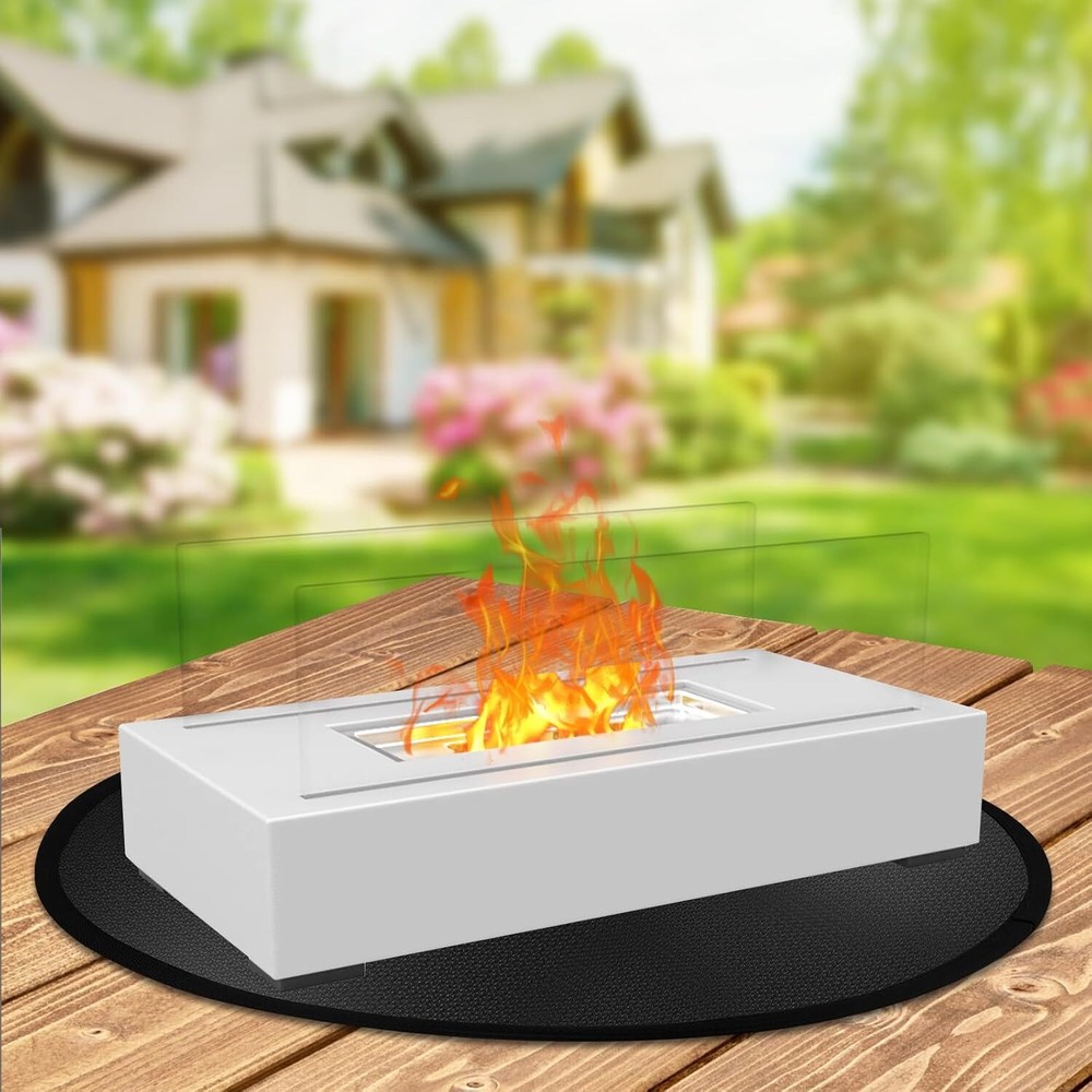 20 in Fire Pit Mat, 4 Layer Tabletop Fire Pit Mat