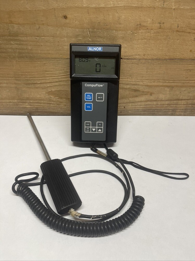 CompuFlow Thermo-Anemometer CF8571 Alnor
