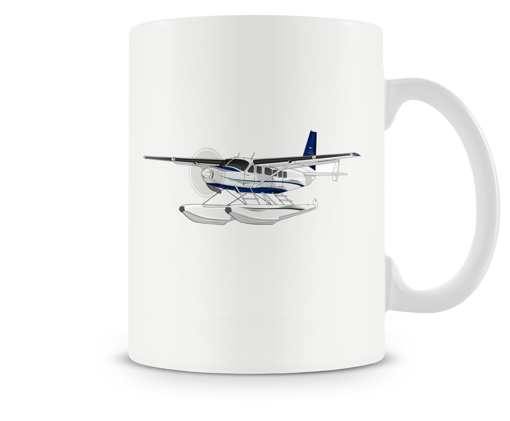 Cessna Caravan Floatplane Ceramic Coffee Mug - 15oz.