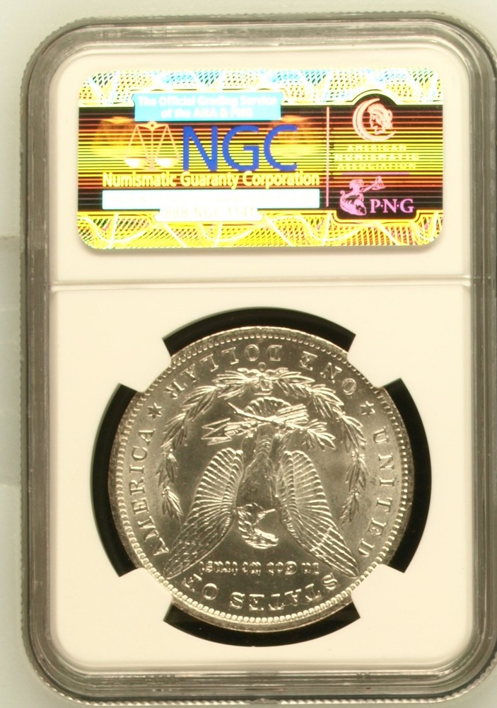 1885 O Morgan Silver Dollar NGC MS-63