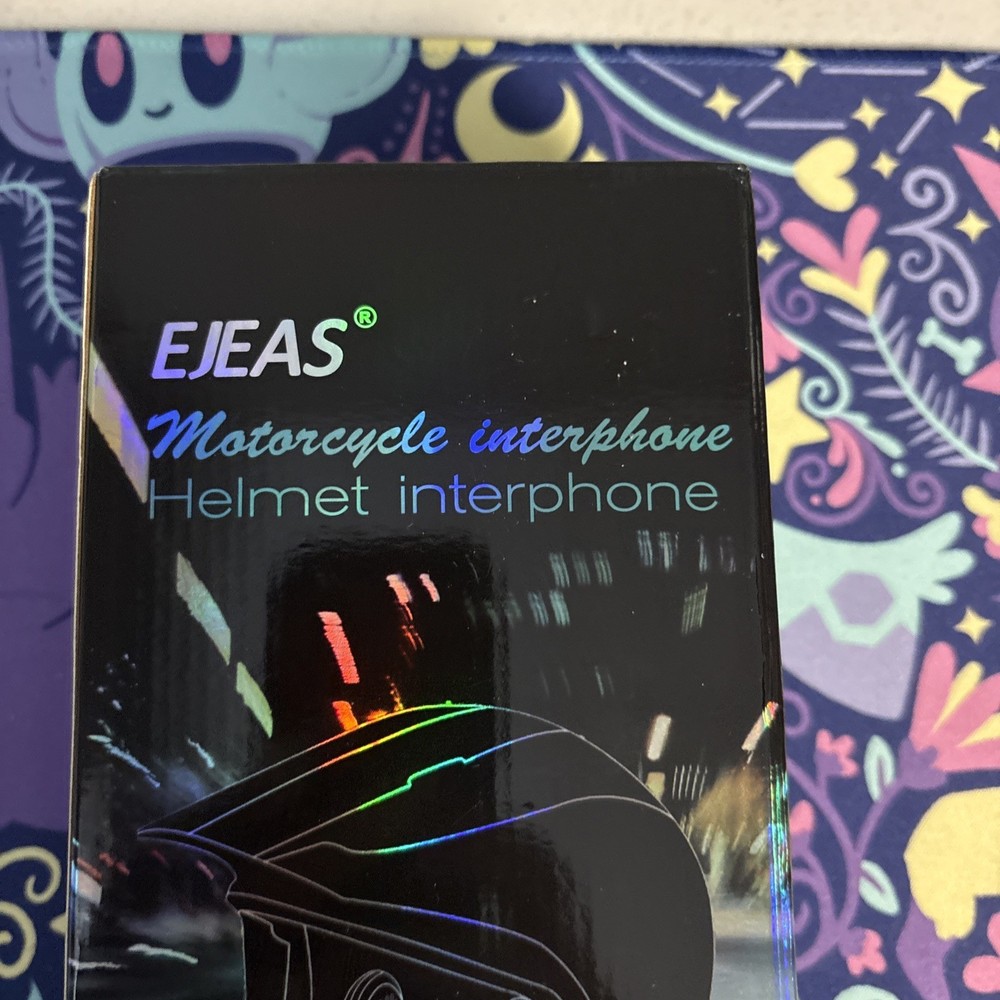 EJEAS V6 Pro Motorcycle Helmet Bluetooth Intercom 2 pcs (A2)