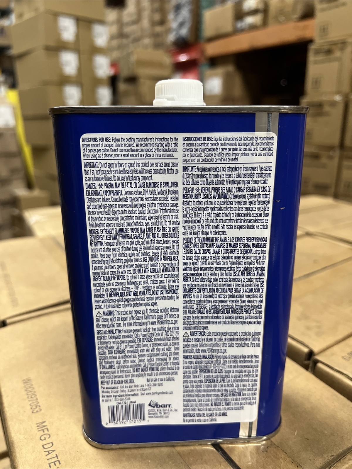 Klean-Strip Lacquer Thinner, Cleans Sprayers and Tools QM170