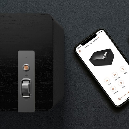 Klipsch The Three Plus Premium Bluetooth Speaker (Matte Black)