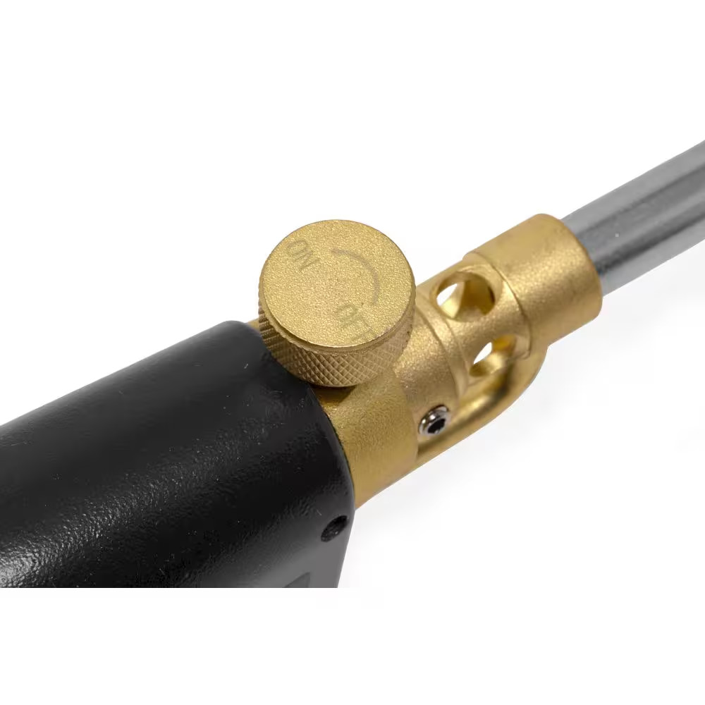 Trigger Start Propane Torch with Adjustable Flame for Welding, Grilling, and Hea