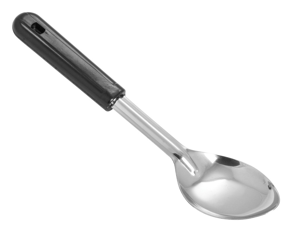 11" Solid Basting Spoon, Bakelite Hdl, S/S (12 Each)