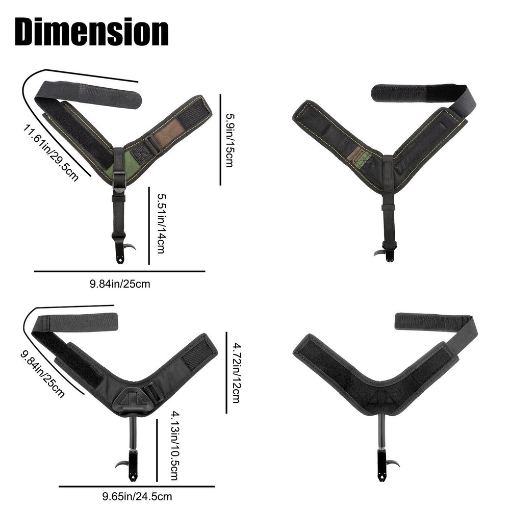 Release Aid Archery Caliper Precision Trigger Wrist Strap Accessory Compound Bow