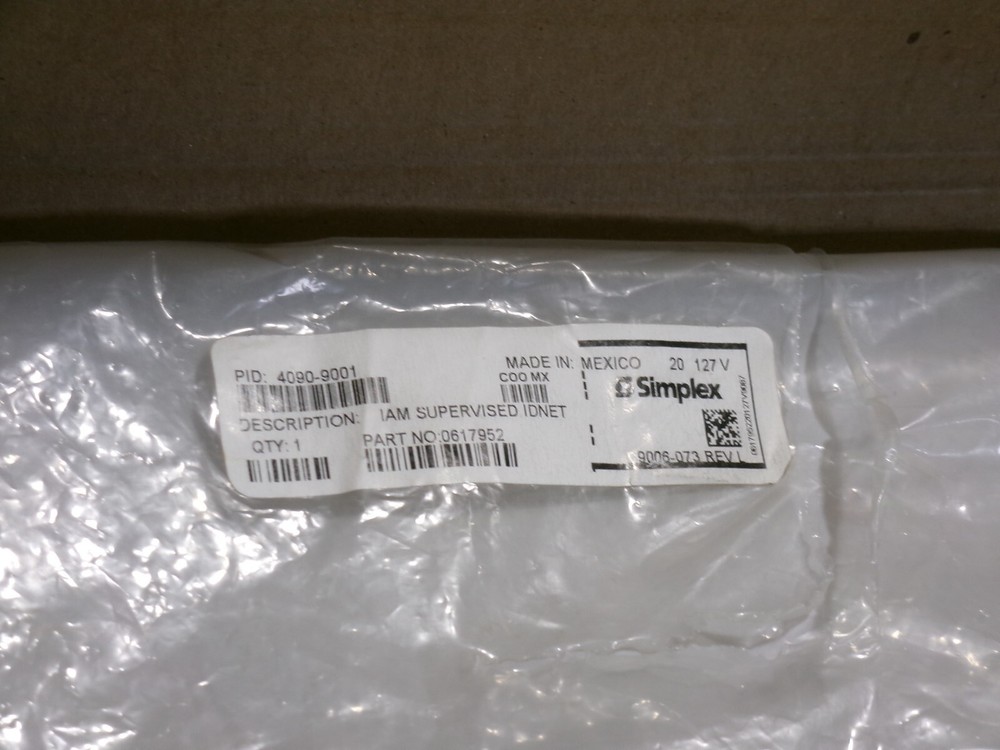 New Simplex 0617952 IAM Supervised IDNET