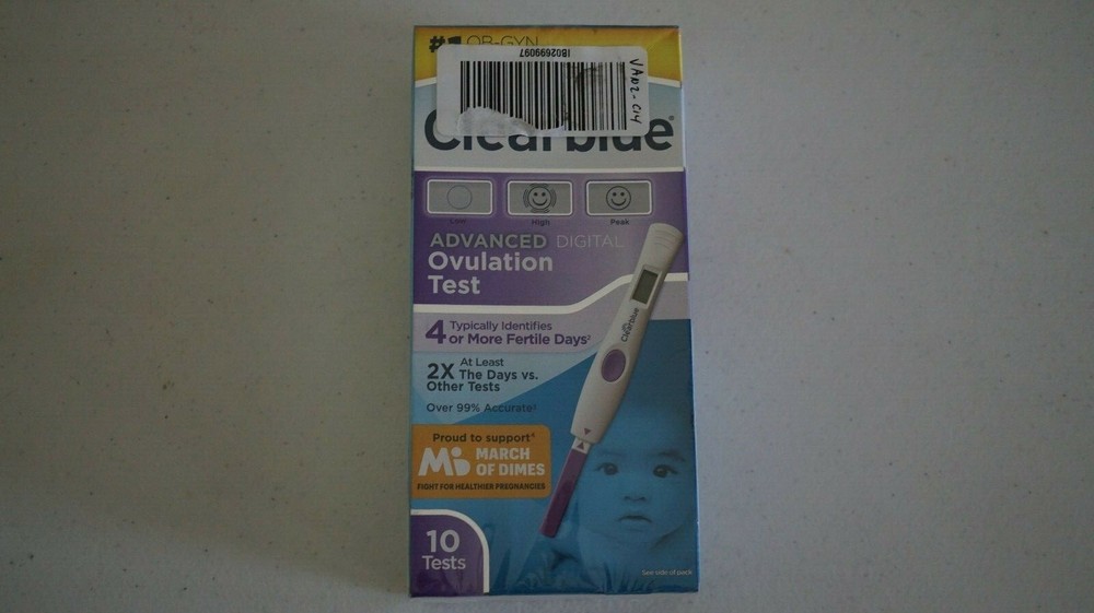 Clearblue Advanced Digital Ovulation Test, Predictor Kit, expire 12/04/2023