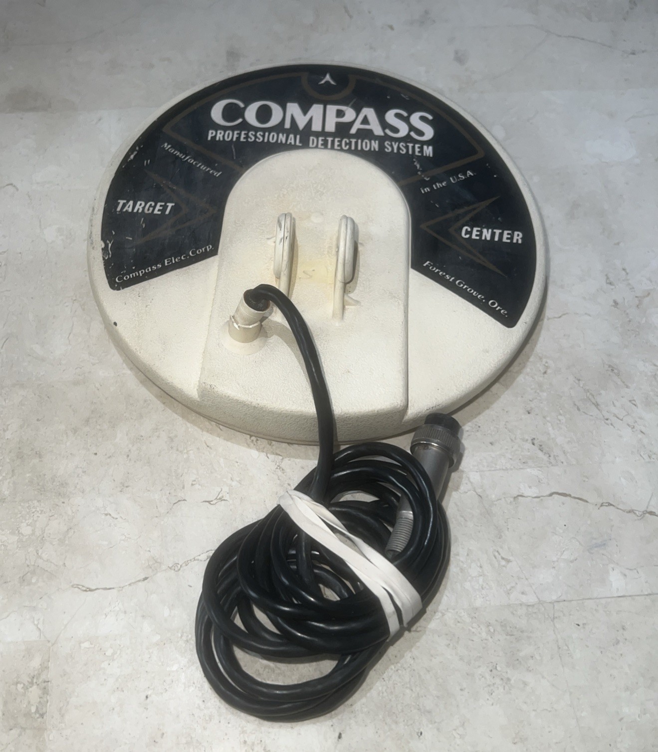 Compass Professional Detection System Metal Detector 8" Coil - Used