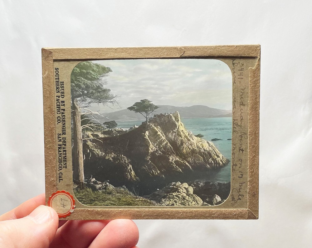 Del Monte CA Midway Point  GLASS SLIDE