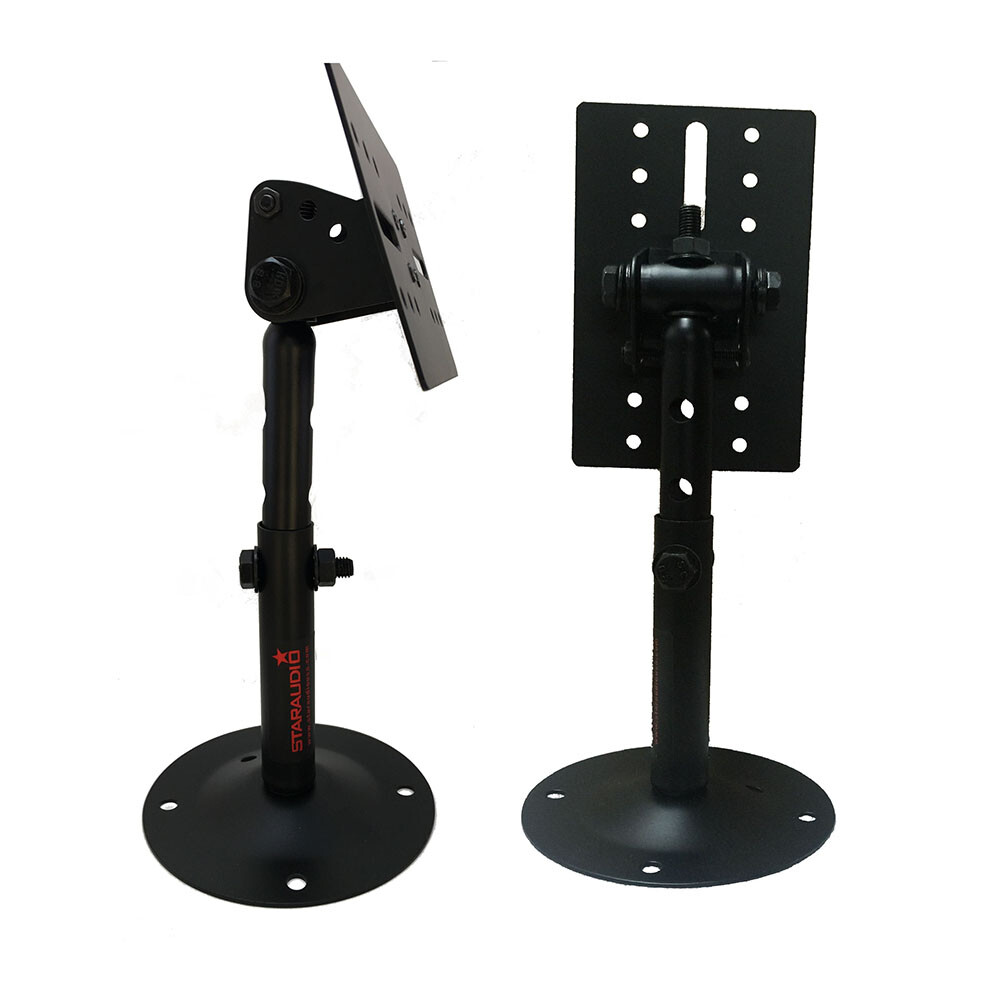 2Pcs Universal Universal Ceiling Mount Brackets Safe Distance Speaker Adjustment