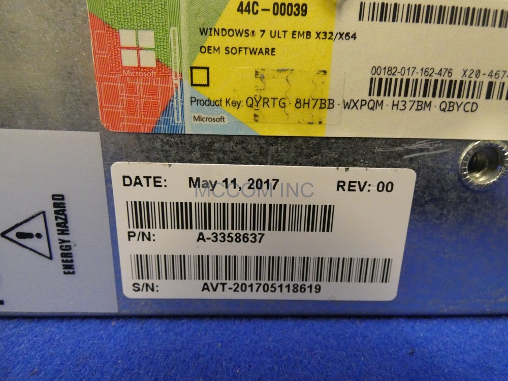 Daktronics Model 725 DSTI Scoring-Timing Interface Part# A-3358637