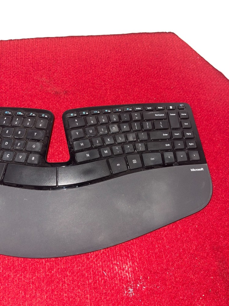 Microsoft - Sculpt Ergonomic Wireless Desktop Keyboard - NO USB