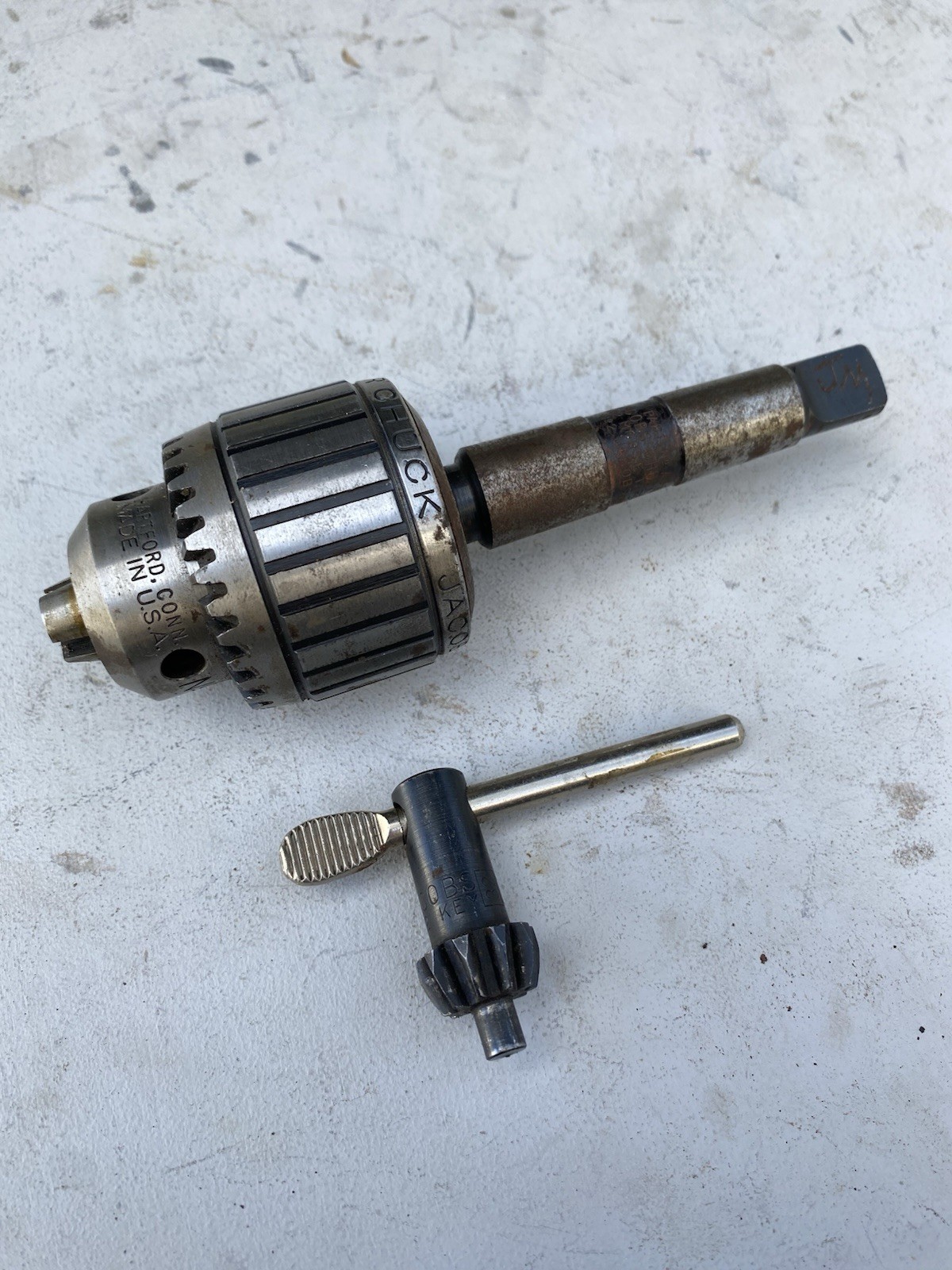 Jacobs USA No. 11 Super Chuck 0”-3/8” w/ No. 2 Taper Arbor