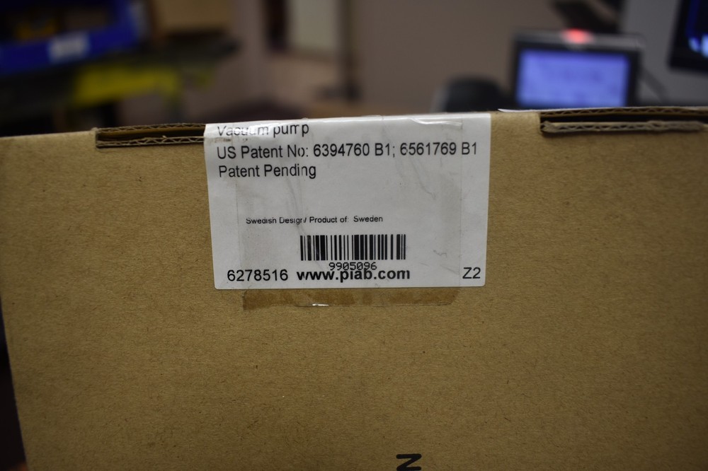 Piab Vacuum Pump 9905096