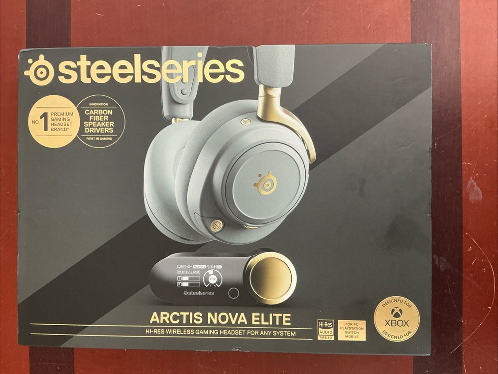 SteelSeries - Arctis Nova Elite Wireless Multi Gaming Headset for PC,PS5, Xbo...