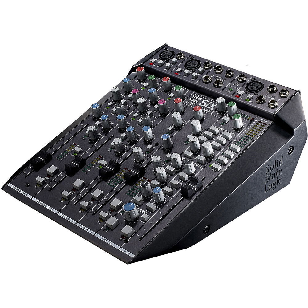 Solid State Logic SiX 6-Channel SuperAnalogue Desktop Mini Mixer