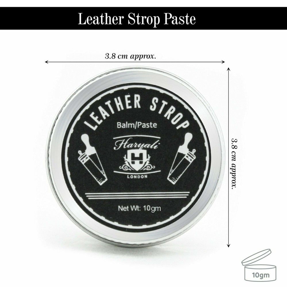 Straight Razor's Leather Strop Polishing Compound Sharpening Paste