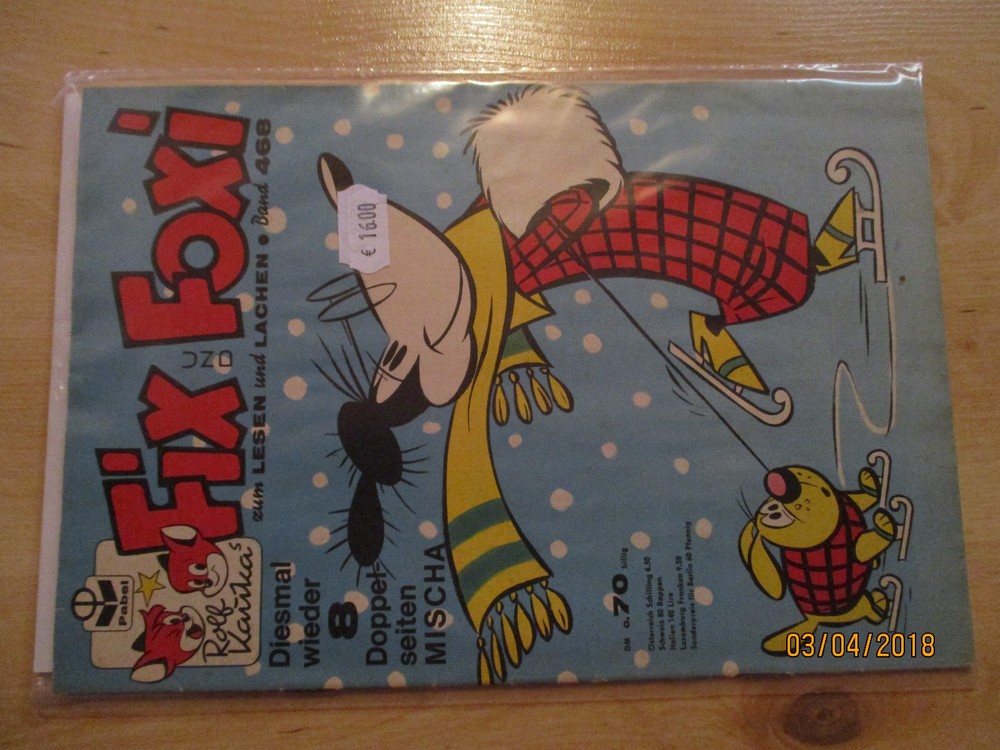 Fix Und Foxi 468 Comic Strip