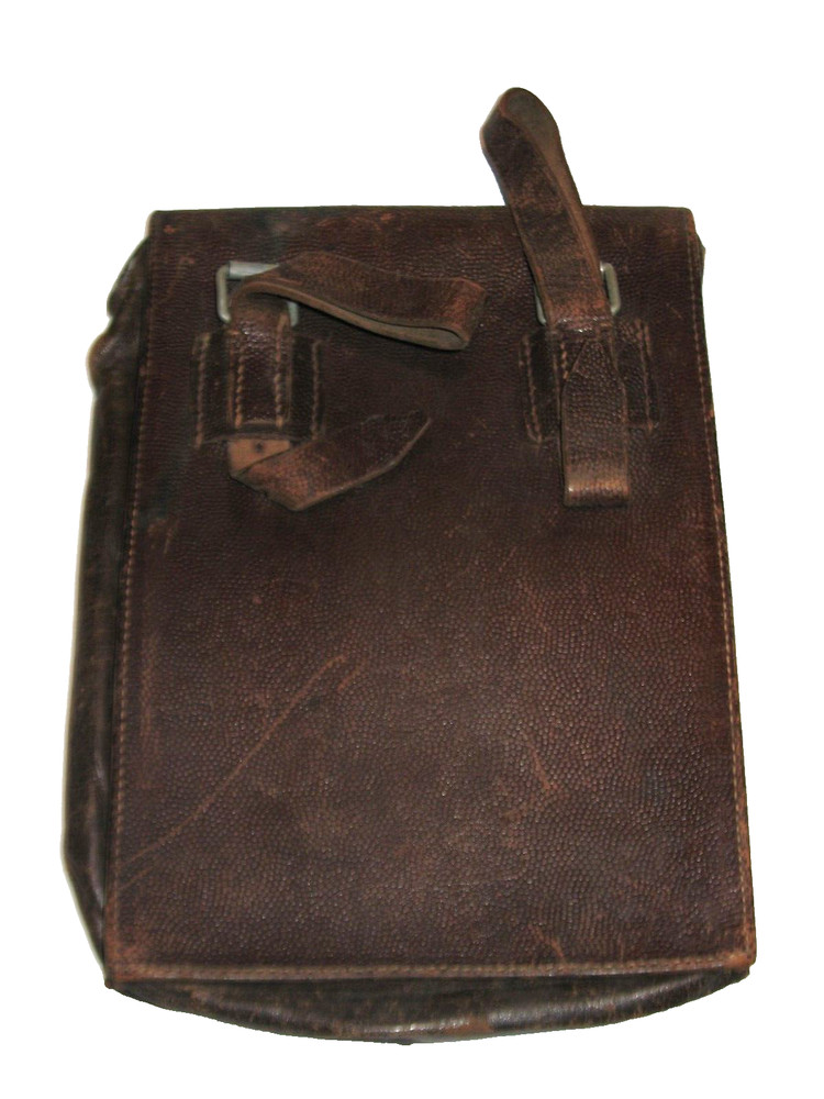 WW 11 War German Map Case Makers Name Printed Extra Nice Original Condition