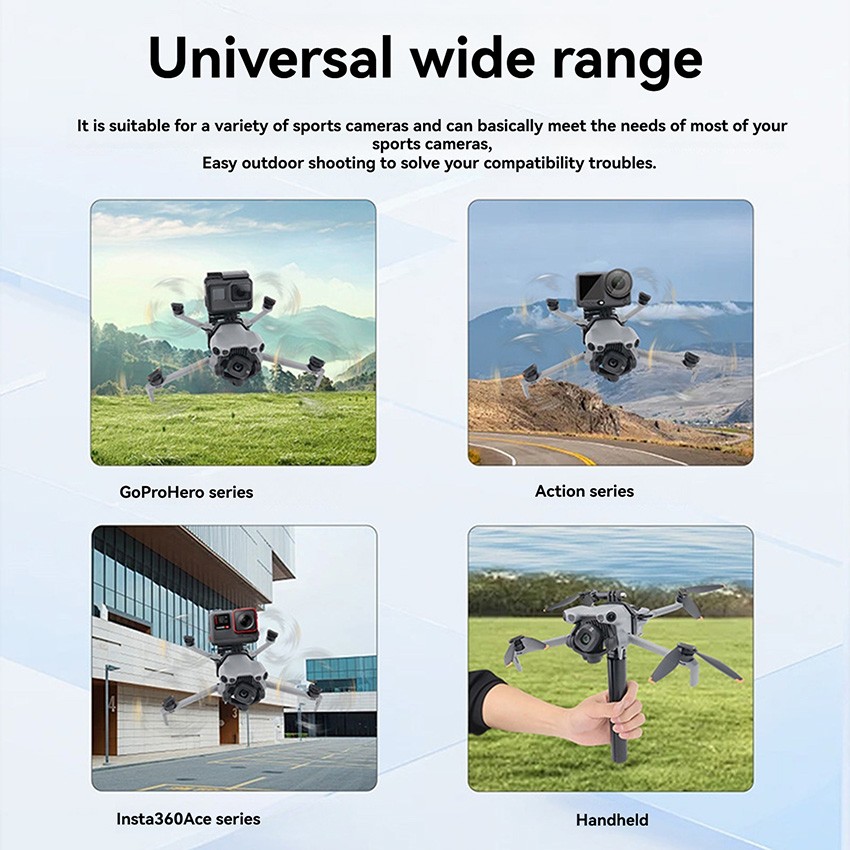 Camera Quick-Release Mounting Bracket Extension Bracket for DJI MINI 5 PRO