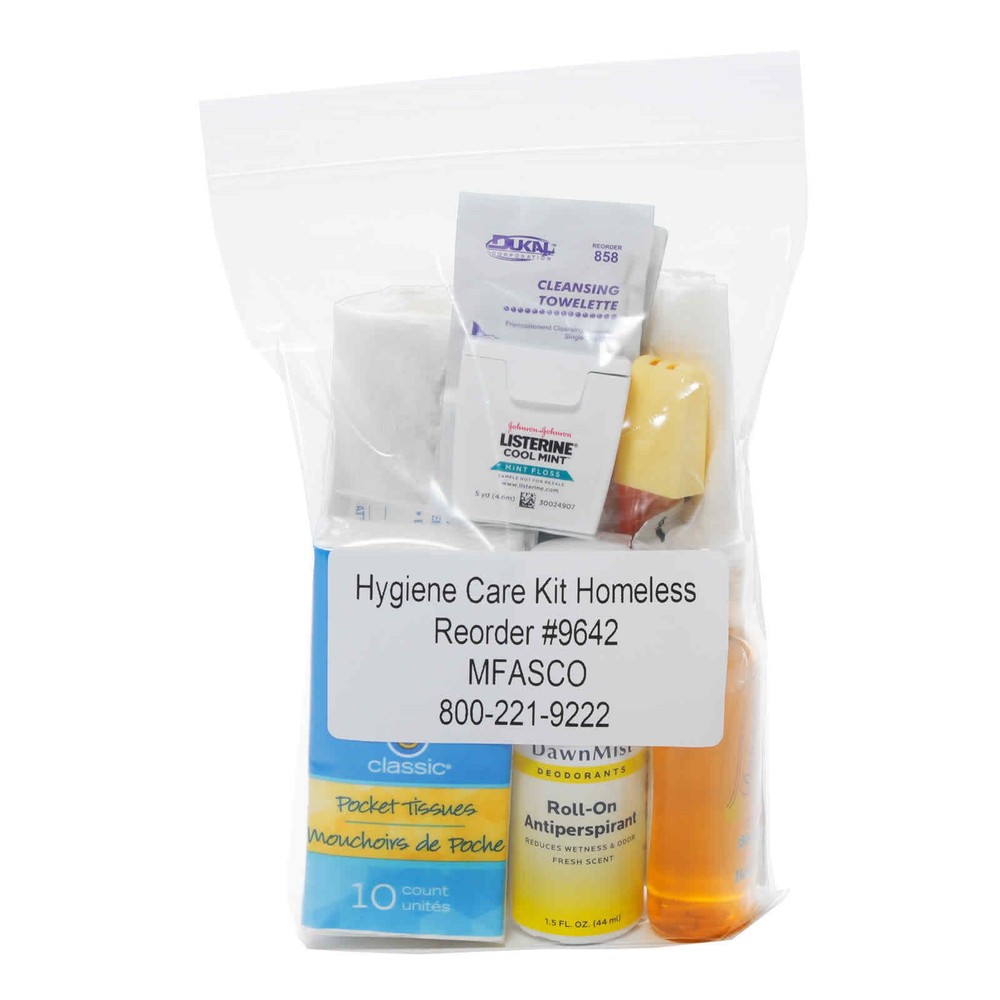 Hygiene Care Kit Homeless Pack