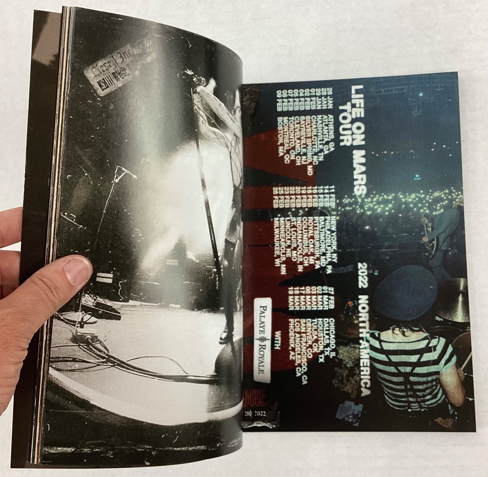 NEW Palaye Royale - Fever Dream Book (2023) SIGNED Photos Art Tour