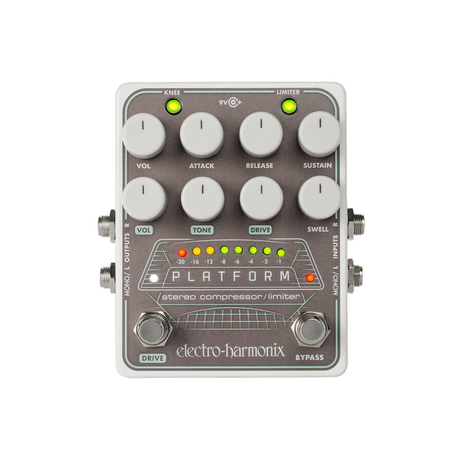 Electro Harmonix Platform Stereo Compressor/Limiter, New!