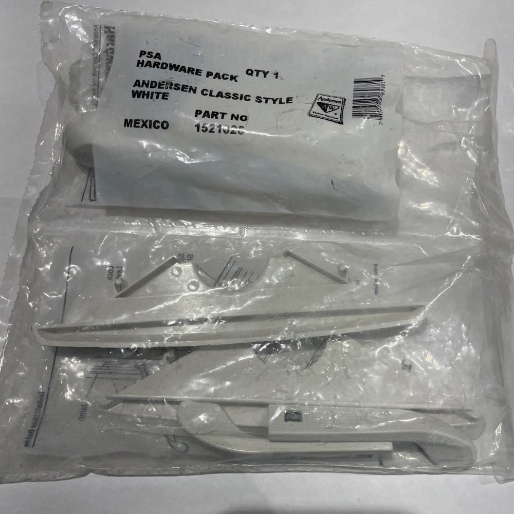 Andersen 1521026 Hardware Pack Classic Style White