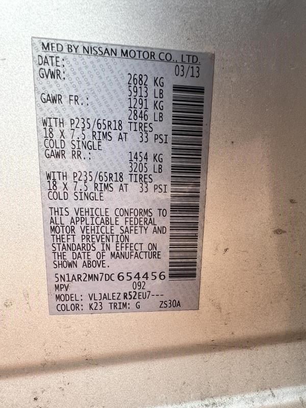 PATHFINDR 2013 High Mounted Stop Light 1044516601