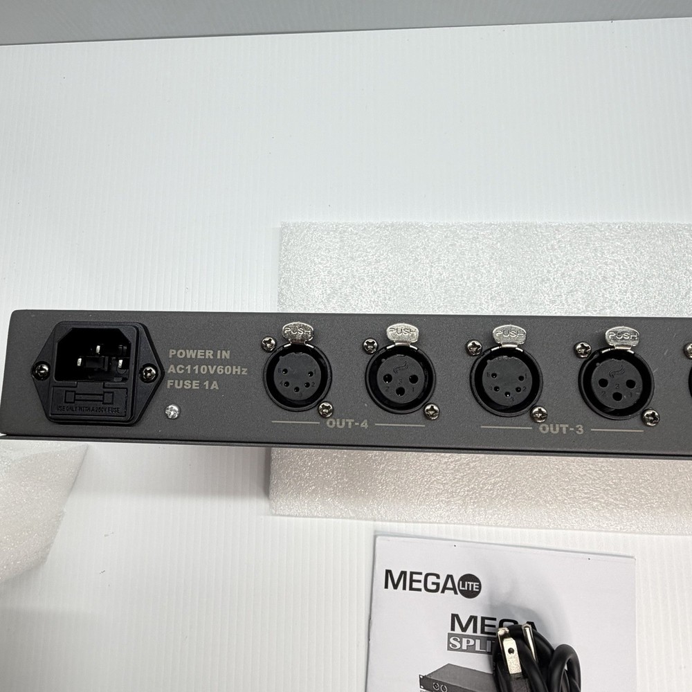 MEGA-LITE MC1060 Mega Splitter DMX Stage Lighting Control