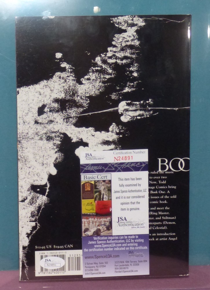 Ace Frehley KISS Psycho Circus Book 1 Signed Comic Book JSA Certified