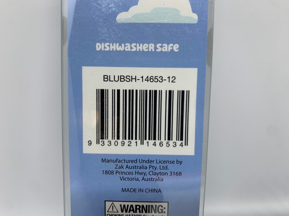 Bluey 4 Pack Reusable Straw