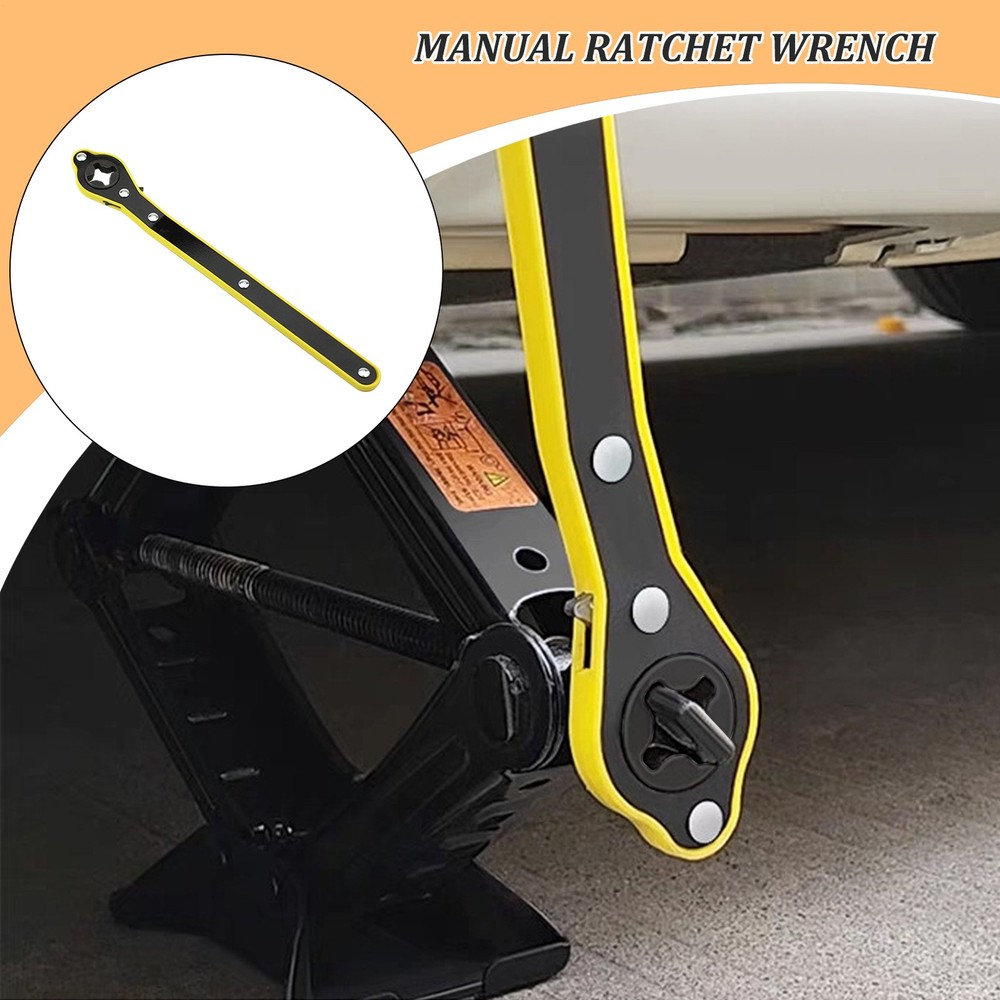 Auto Jack Ratchet Wrench Speed Handle Repair Tool Labor-Saving Jack