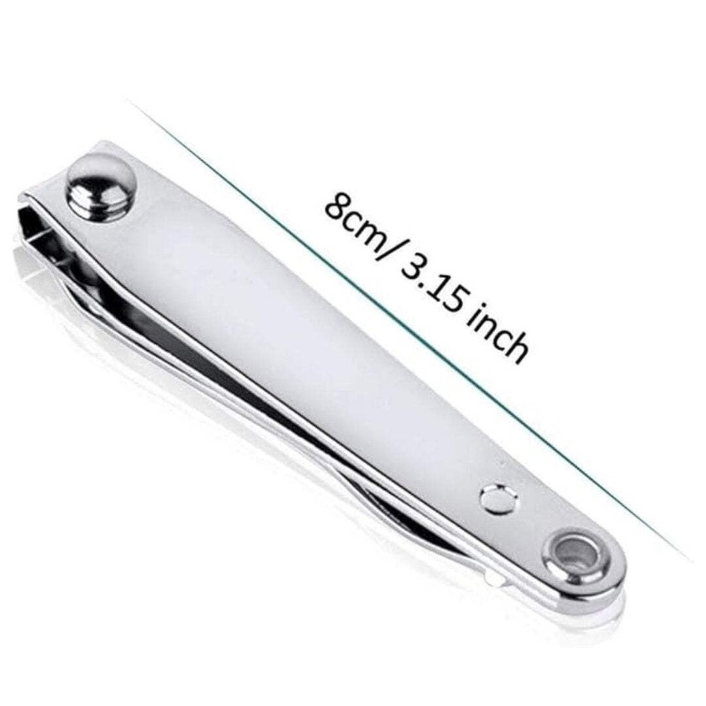 3" Silver Toe Nail Clipper: 1 Pack