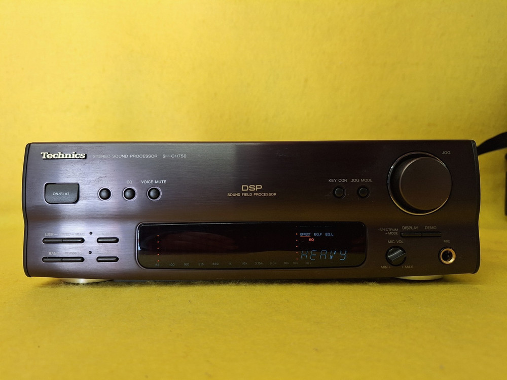 Technics SH-CH750 Stereo Sound Processor DSP Sound Field Processing unit Working