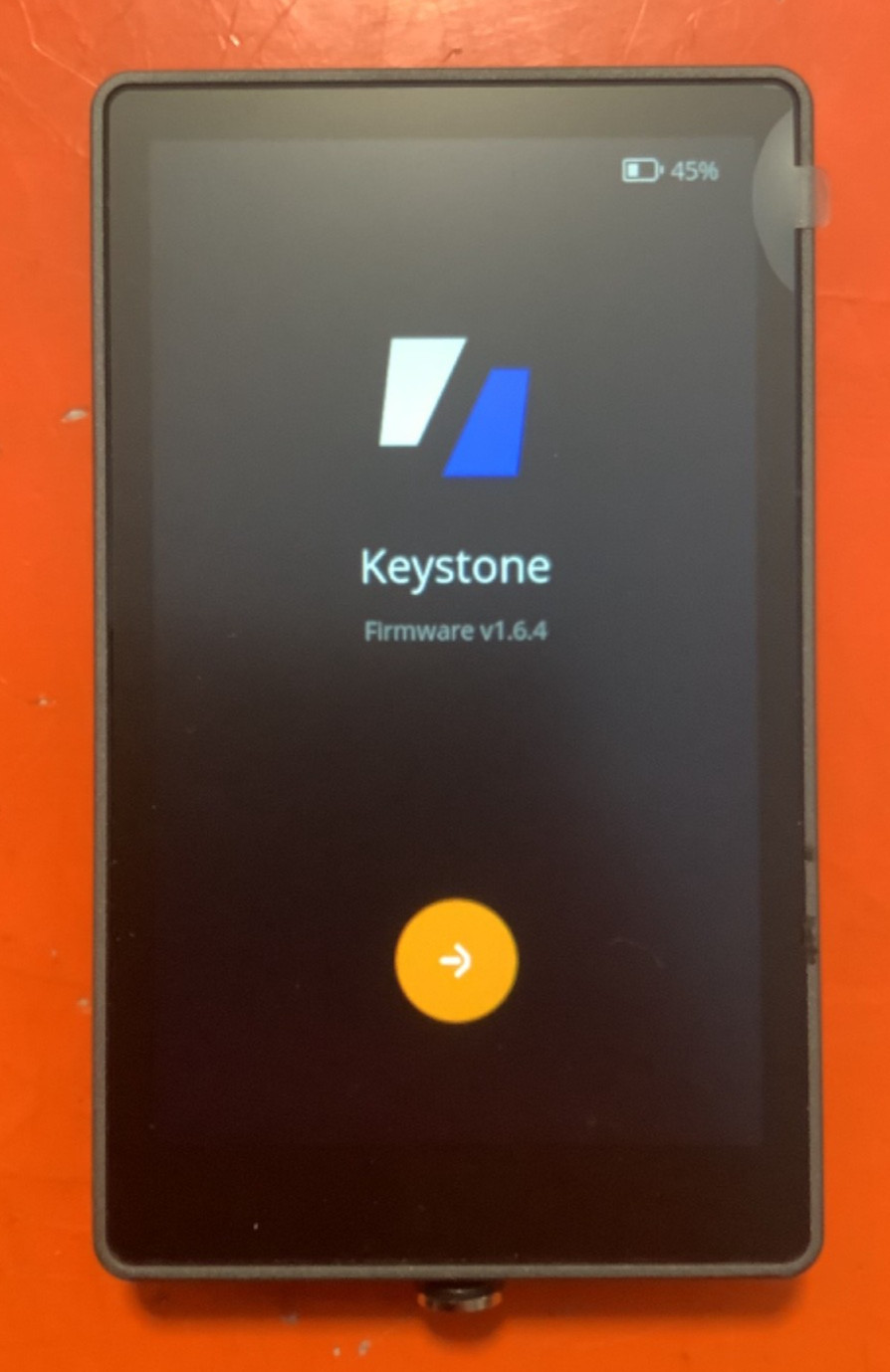 Keystone ~ Cryptocurrency Hardware Wallet Air-gapped Keystone 3 Pro Touch Screen