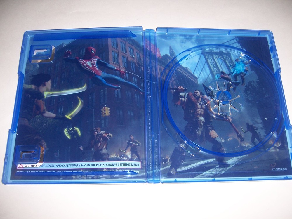 Replacement Box Case Only - Marvel Spider-Man 2 Two PlayStation PS5 AUTHENTIC