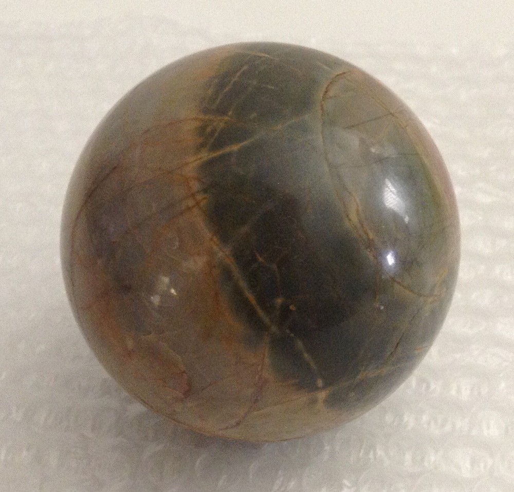 Stone Mineral Sphere Marble 3.25"
