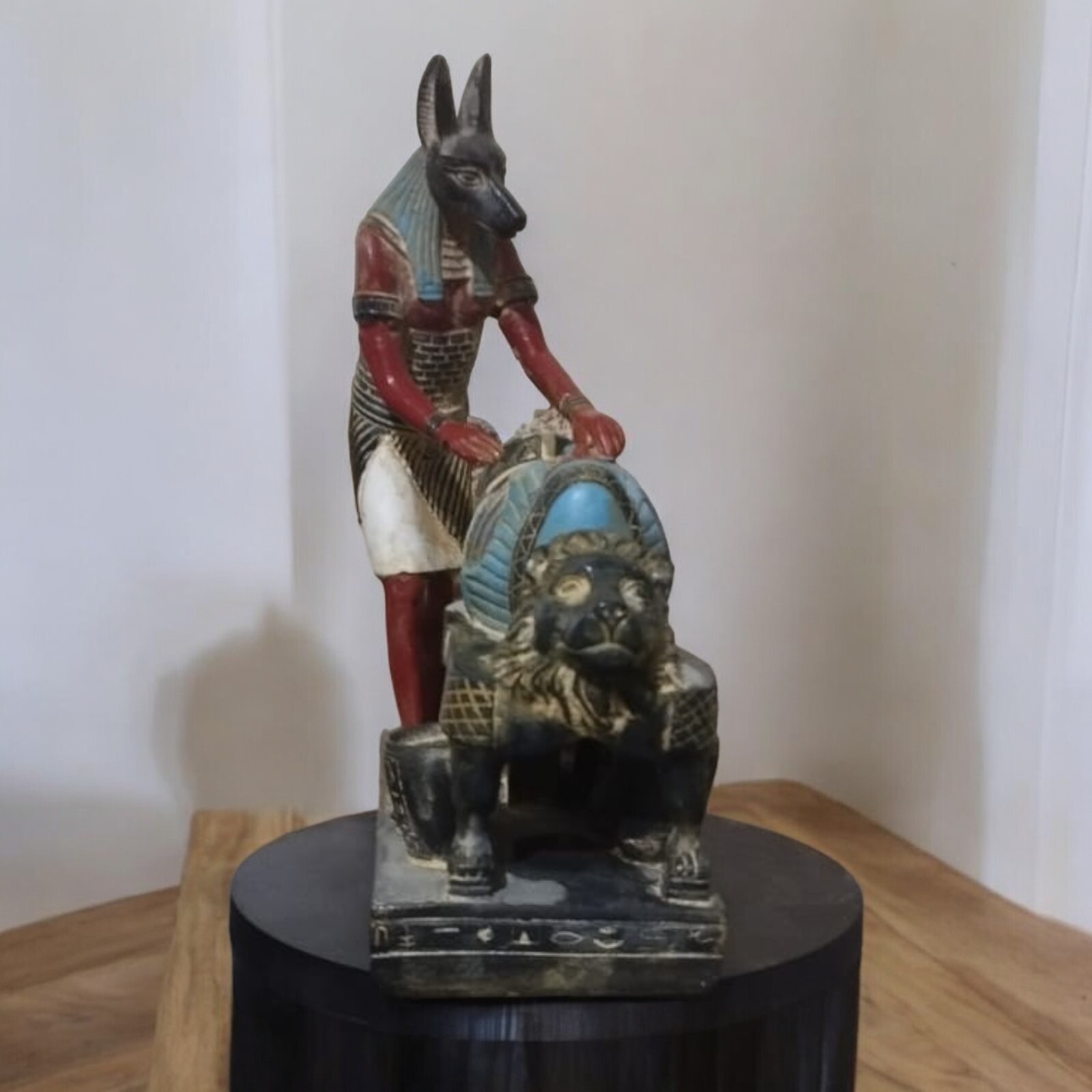Rare Ancient Egyptian Antiquities God Anubis Unique Statue Pharaonic Egyptian BC