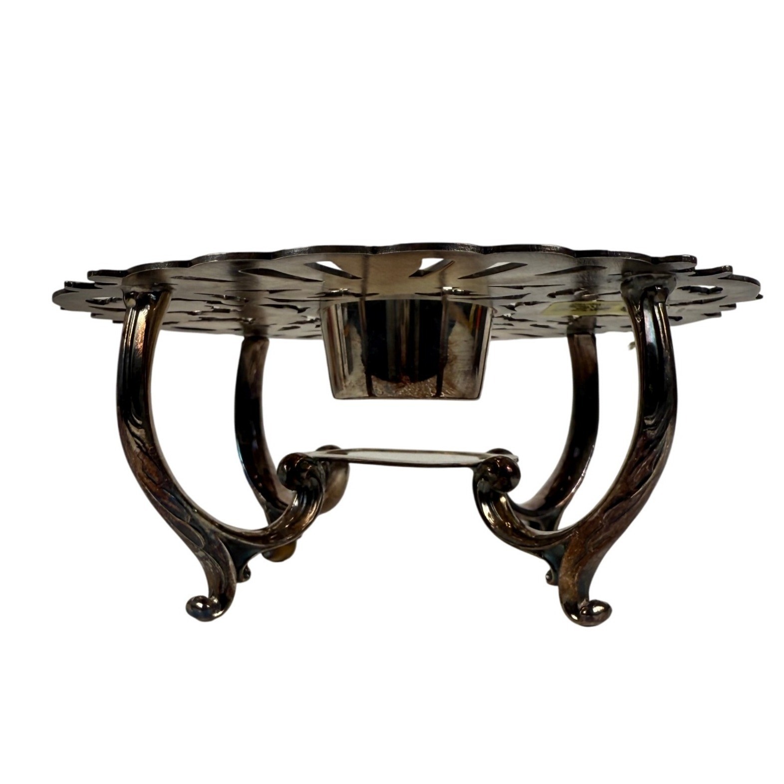 Vtg Wallace Tea Light Food Warmer Silverplate Hollowware 610 6 1/4 discontinued