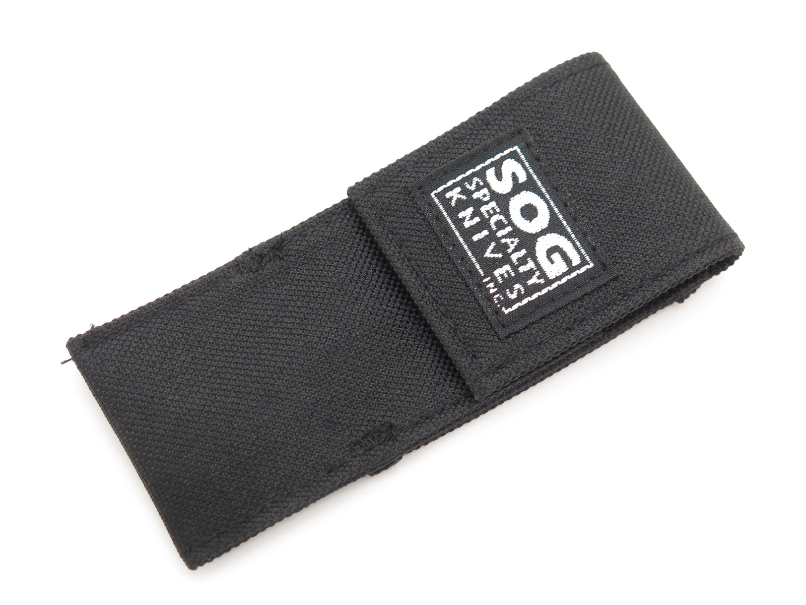 SOG Specialty Knives USA Made Black Nylon Sheath Pouch for 4.5" Folding Knife