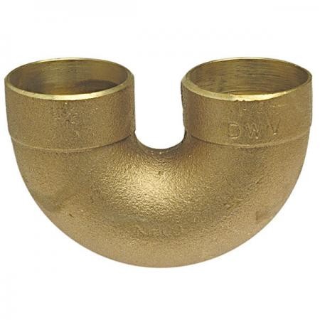 NIBCO E535400 Return Bend 2" Bronze 180 CXC DWV Fitting
