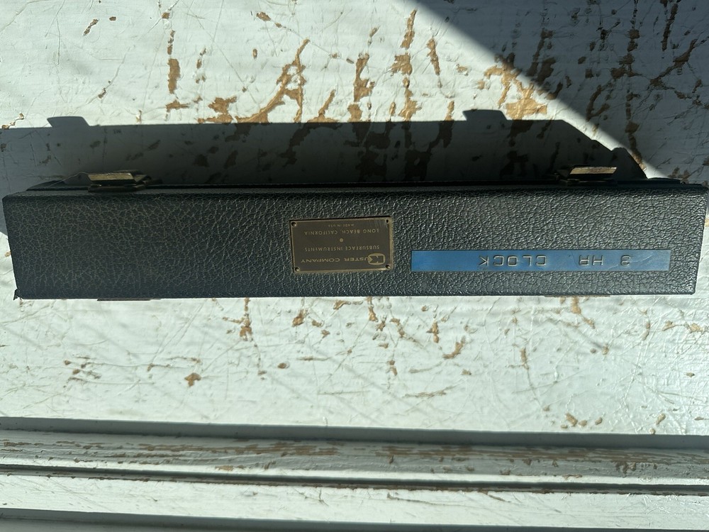 Kuster Amareda 3 Hr Clock Oil Well Testing Instrument