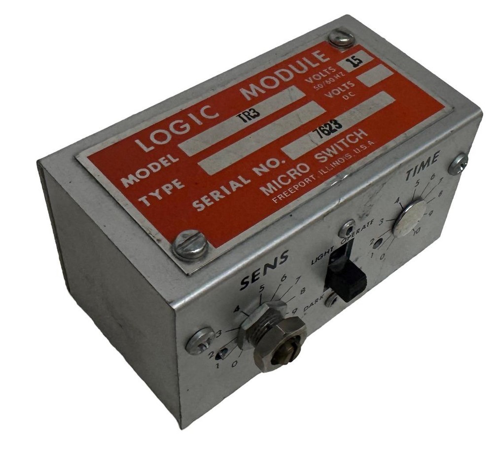 Micro Switch TR3 Logic Module 15V 50/60Hz 7623
