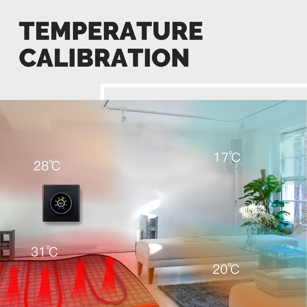 1.32 Inch Circular Layout With 240 * 240 Lcd Screen Temperature Controller