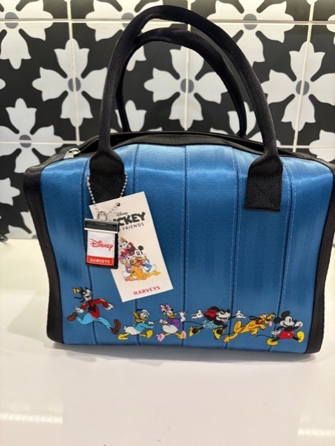 NEW HARVEYS Seatbelt Marilyn Satchel, Disney Best Friends Crossbody Handbag