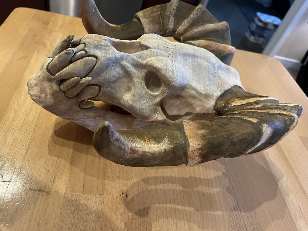 Deathclaw Skull From Fallout Handmade 11” Version