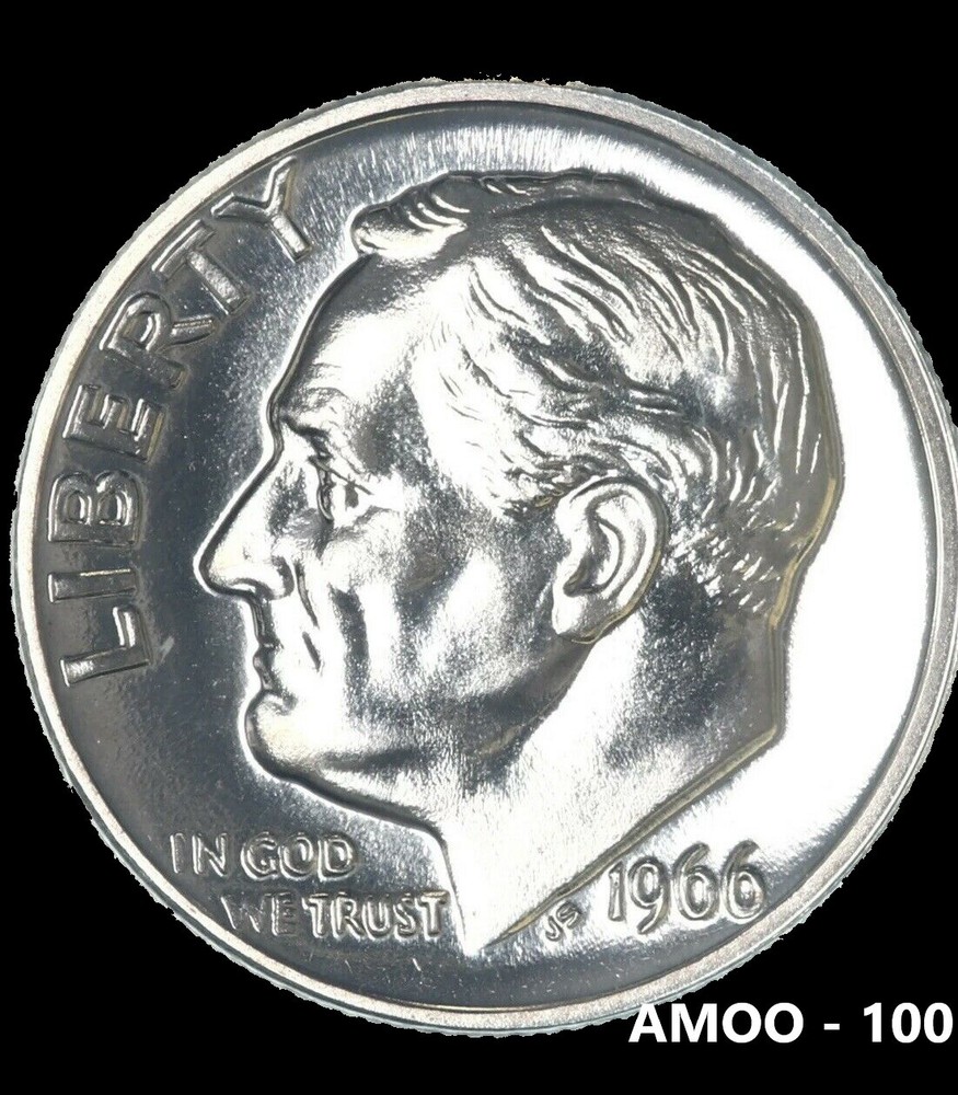 1966 SMS Roosevelt Dime From U.S. MINT