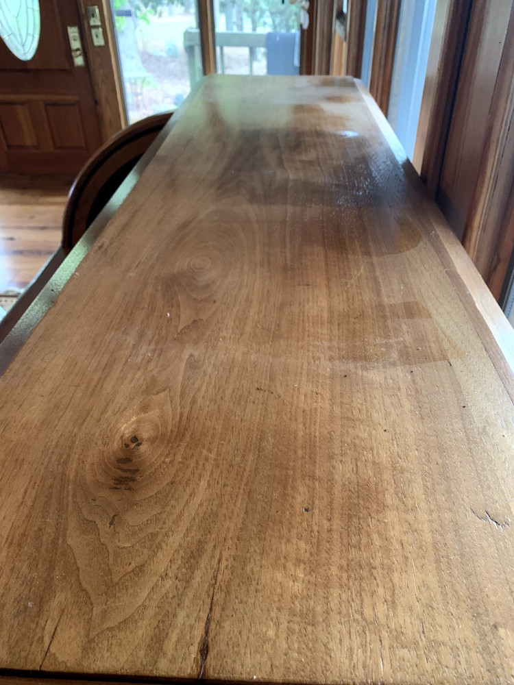 WOOTON DOUBLE ROTARY WALNUT DESK